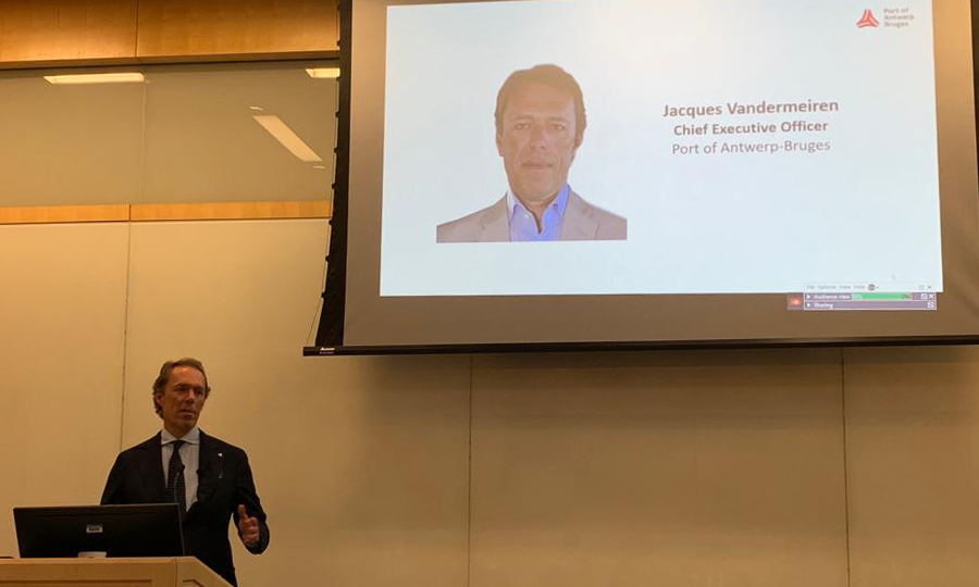 CEO Jacques Vandermeiren