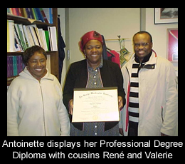 sp10_art10_antoinette_displays_her_professional_degree_diploma_with_cousins_rene_and_valerie