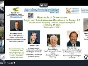screenshot of presenters