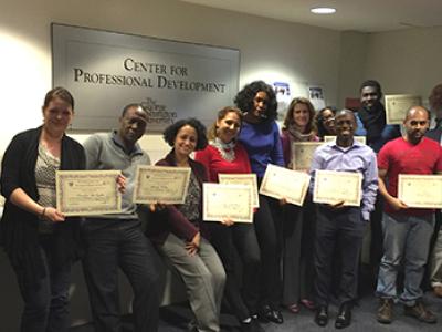 EEMI Renewable Finance Short Course graduates, Feb 24-25, 2016