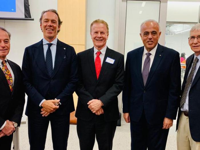 L-R Ambassador SImonyi CEO